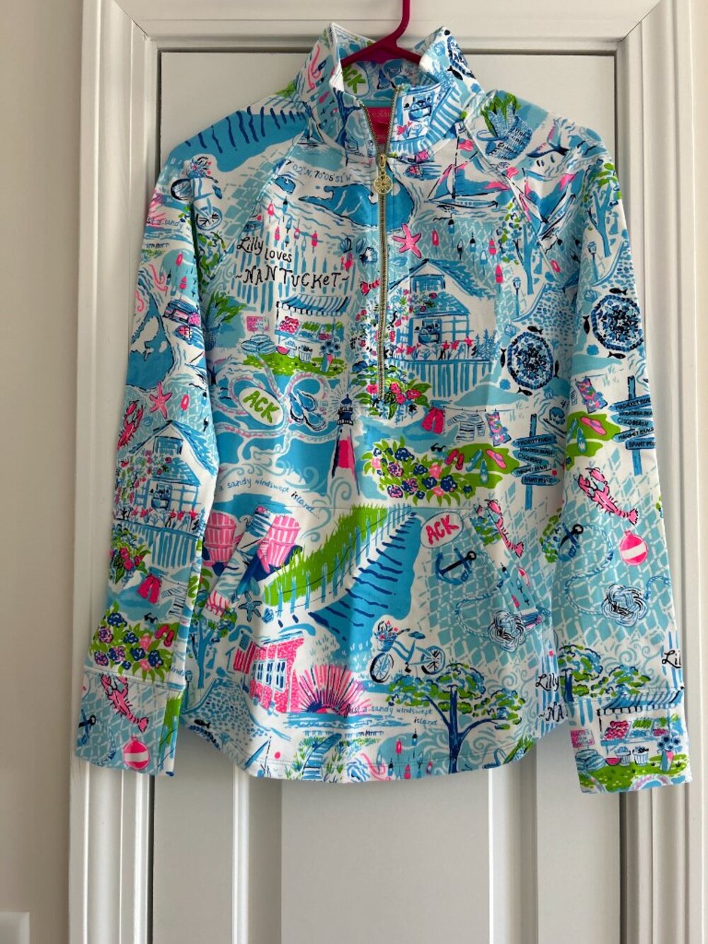 NWT Lilly Pulitzer - Lilly Loves Nantucket Skipper Popover XS